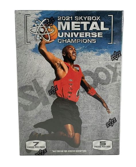 2021 skybox metal universe champions blaster box|metal champions blaster box.